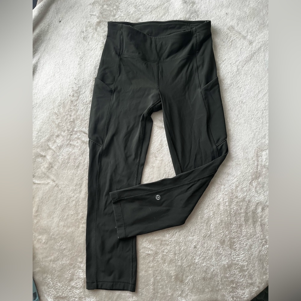 Lulu Lemon Fast & Free Highrise Crop